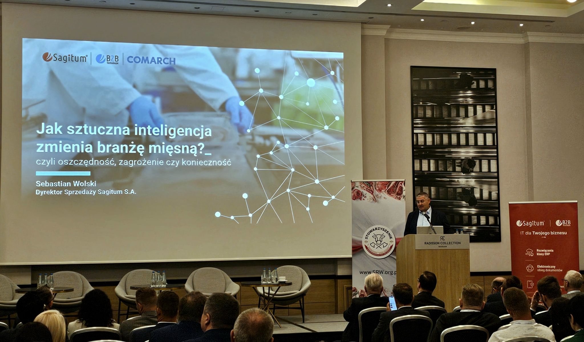 Konferencja branży mięsnej SRW RP - sagitum.pl