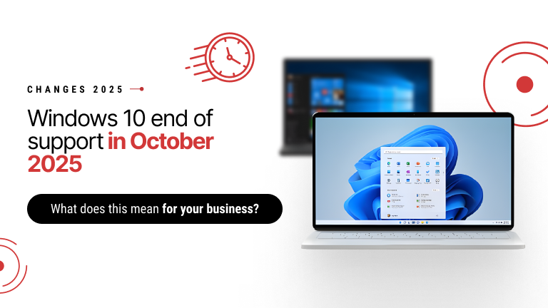 End of support for Windows 10 in October 2025 – time to switch to Windows 11!