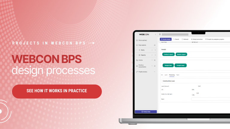 Project processes in WEBCON BPS – how does it work?